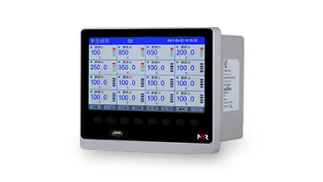 NHR-8700F系列無(wú)補償彩色流量無(wú)紙記錄儀