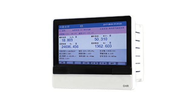 OHR-H600C系列觸摸式彩色流量無(wú)紙記錄儀